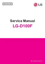 Preview for 1 page of LG LG-D100F Service Manual