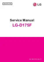 LG LG-D175F Service Manual preview