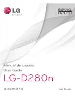 Preview for 1 page of LG LG-D280n User Manual