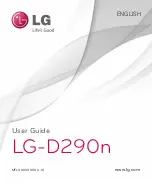 Preview for 1 page of LG LG-D290n User Manual