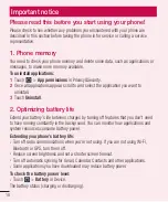 Preview for 22 page of LG LG-D300g User Manual