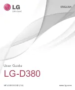 Preview for 1 page of LG LG-D380 User Manual