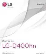 Preview for 1 page of LG LG-D400hn User Manual