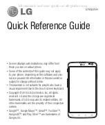 Preview for 335 page of LG LG-D686 Quick Reference Manual