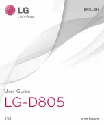 Preview for 1 page of LG LG-D805 User Manual