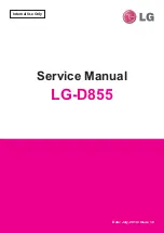 Preview for 1 page of LG LG-D855 Service Manual