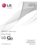 LG LG-D855TR G3 User Manual preview