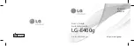 Предварительный просмотр 1 страницы LG LG-E400g User Manual