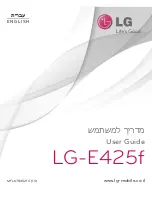 LG LG-E425f User Manual preview