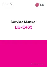 LG LG-E435 Service Manual preview