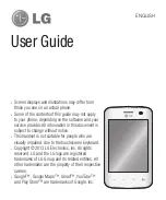 Preview for 3 page of LG LG-E435k User Manual