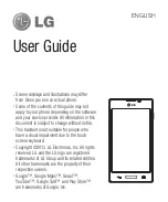 Preview for 3 page of LG LG-E450 User Manual