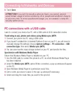 Предварительный просмотр 38 страницы LG LG-E450f User Manual