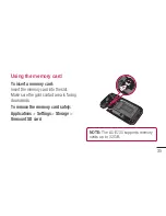 Предварительный просмотр 37 страницы LG LG-E730 User Manual