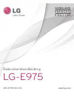 LG LG-E975 User Manual preview