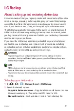 Preview for 62 page of LG LG G Pad F 8.0 AK495 User Manual