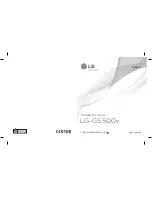 LG LG-GS500v Owner'S Manual preview