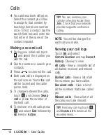 Preview for 20 page of LG LG-GX500 Owner'S Manual