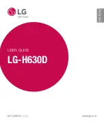 Preview for 1 page of LG LG-H630D User Manual