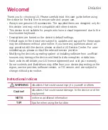 Preview for 3 page of LG LG-H650 User Manual