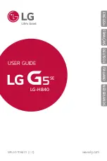 Preview for 1 page of LG LG-H840L LG G5 SE User Manual