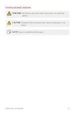 Preview for 3 page of LG LG-H840L LG G5 SE User Manual
