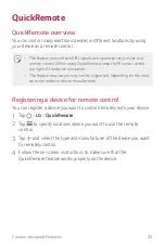 Preview for 22 page of LG LG-H840L LG G5 SE User Manual