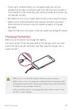 Preview for 46 page of LG LG-H840L LG G5 SE User Manual