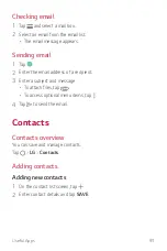 Preview for 98 page of LG LG-H840L LG G5 SE User Manual