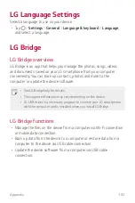 Preview for 132 page of LG LG-H840L LG G5 SE User Manual