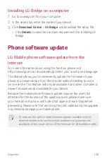 Preview for 133 page of LG LG-H840L LG G5 SE User Manual