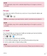 Preview for 74 page of LG LG-H960 User Manual
