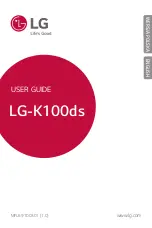 Preview for 1 page of LG LG-K100ds User Manual