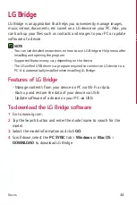 Preview for 45 page of LG LG-K200F User Manual