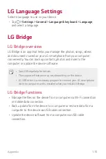 Предварительный просмотр 116 страницы LG LG-K220H User Manual