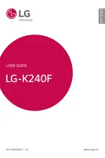 Preview for 1 page of LG LG-K240F User Manual