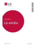 LG LG-K420n User Manual preview