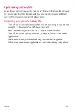 Preview for 23 page of LG LG-K425 User Manual