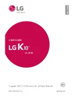 Preview for 1 page of LG LG-K428 User Manual