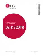 LG LG-K520TR User Manual preview