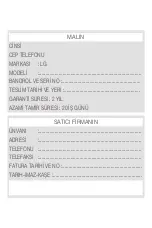 Preview for 237 page of LG LG-K580TR User Manual