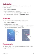 Preview for 72 page of LG LG-K580Z User Manual