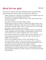 Preview for 2 page of LG LG L57BL User Manual