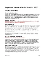 Preview for 155 page of LG LG-LS777 User Manual