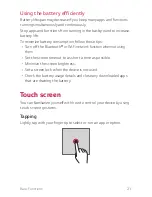 Preview for 22 page of LG LG-M151 User Manual