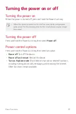 Preview for 23 page of LG LG-M250E User Manual