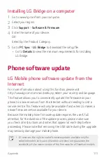 Preview for 112 page of LG LG-M250E User Manual