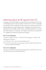 Preview for 7 page of LG LG-M250F User Manual