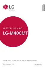 Preview for 1 page of LG LG-M400MT User Manual