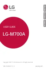 Preview for 1 page of LG LG-M700A User Manual